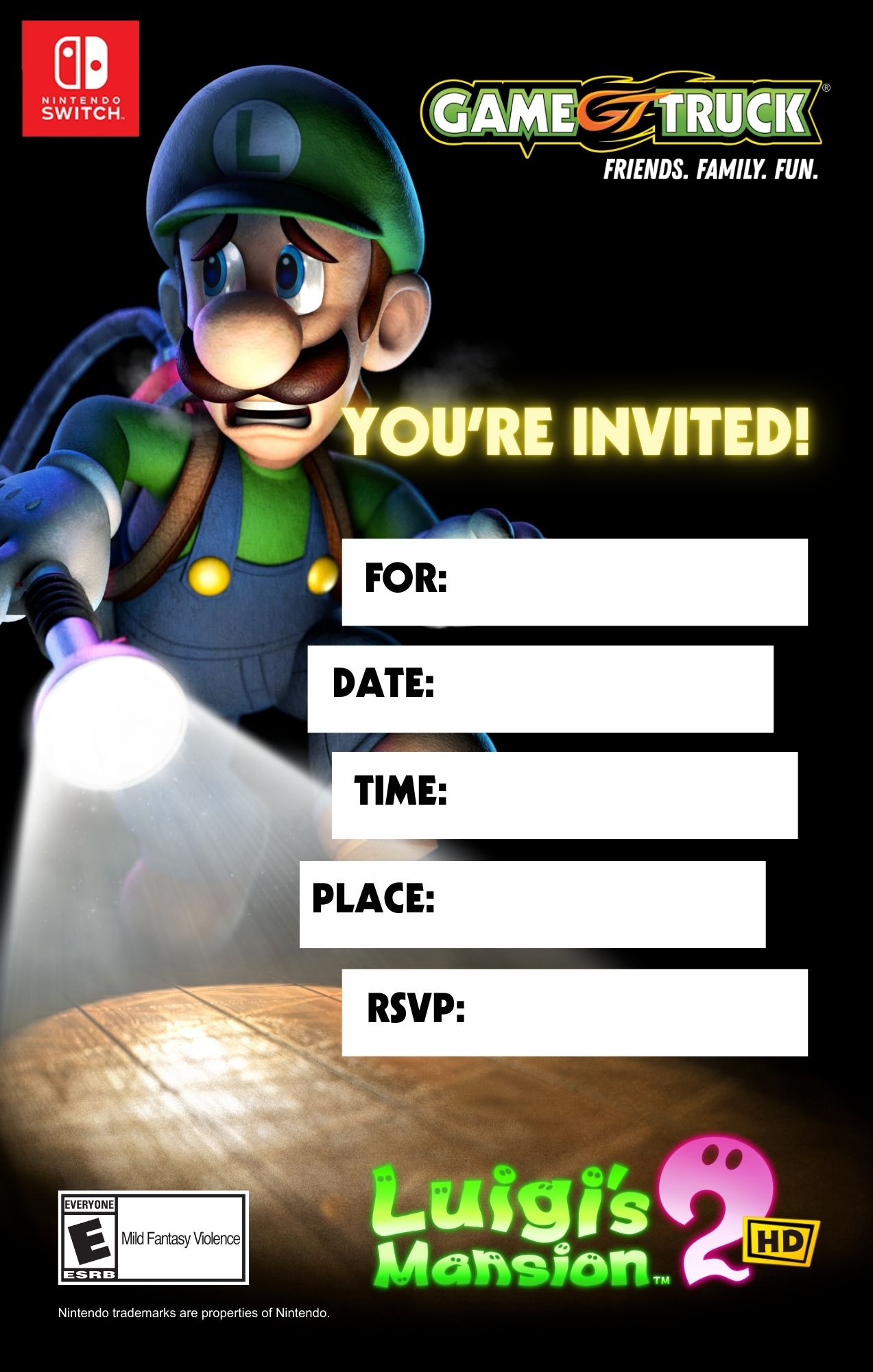 Luigi's Mansion™ 2 HD - Luigi Invite