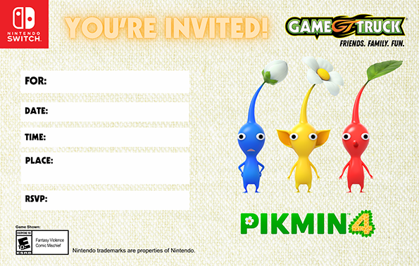 Pikmin 4 Invite