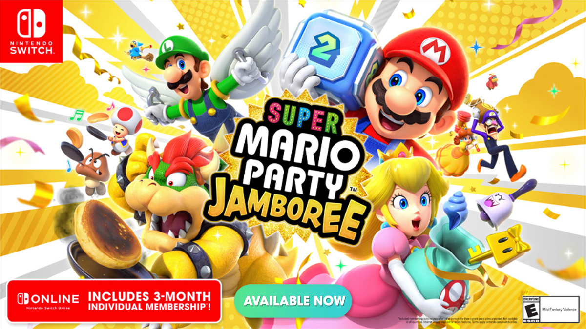 Super Mario Party Jamboree is available now!